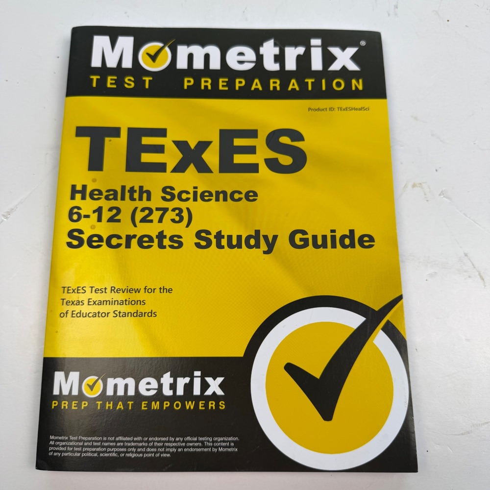 Mometrix TExES Health Science 6-12 273 Secrets Study Guide Exam Review Book